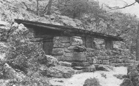 comfort station in Lake Murray State Park