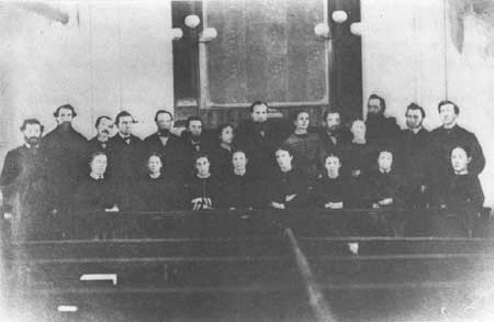 Interior of Old Wesleyan Church