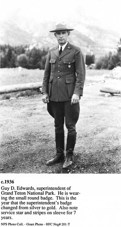 Guy D. Edwards, Grand Teton NP, 1936
