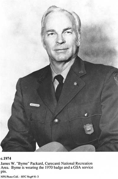 James W. 'Byrne' Packard, Curecanti NRA, 1974