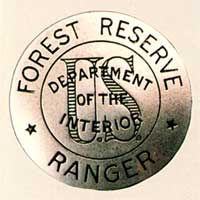 Forest Reserve Ranger Badge