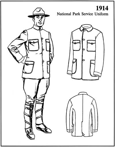1914 uniform drawing