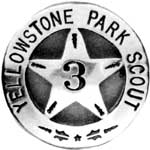 Yellowstone Park Scout Badge