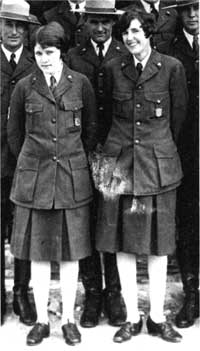 Carlsbad Caverns staff, c. 1930s