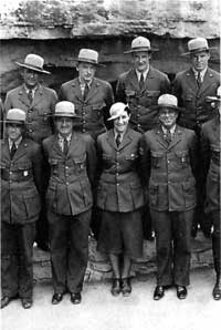 Carlsbad Caverns staff, 1937