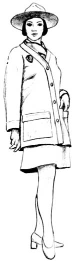 woman's uniform