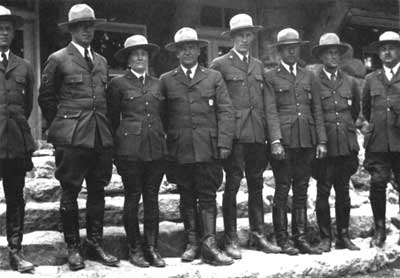 ranger naturalists and naturalist staff