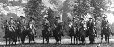mounted rangers, Yosemite NP