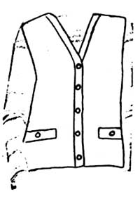 drawing of jacket