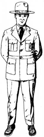 man's uniform