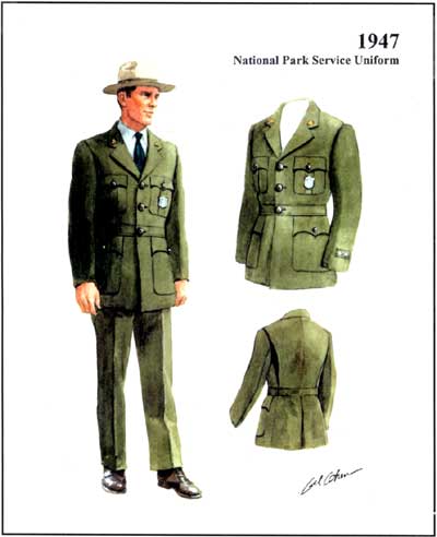 ranger wearing 1947 pattern uniform