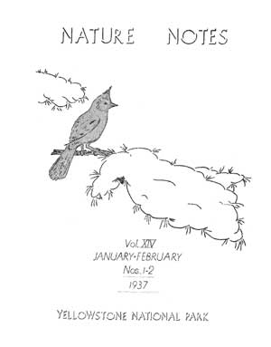 cover to Nature Notes