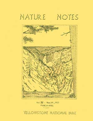 cover to Nature Notes