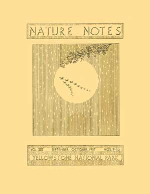 cover to Nature Notes