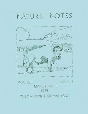 cover to Nature Notes