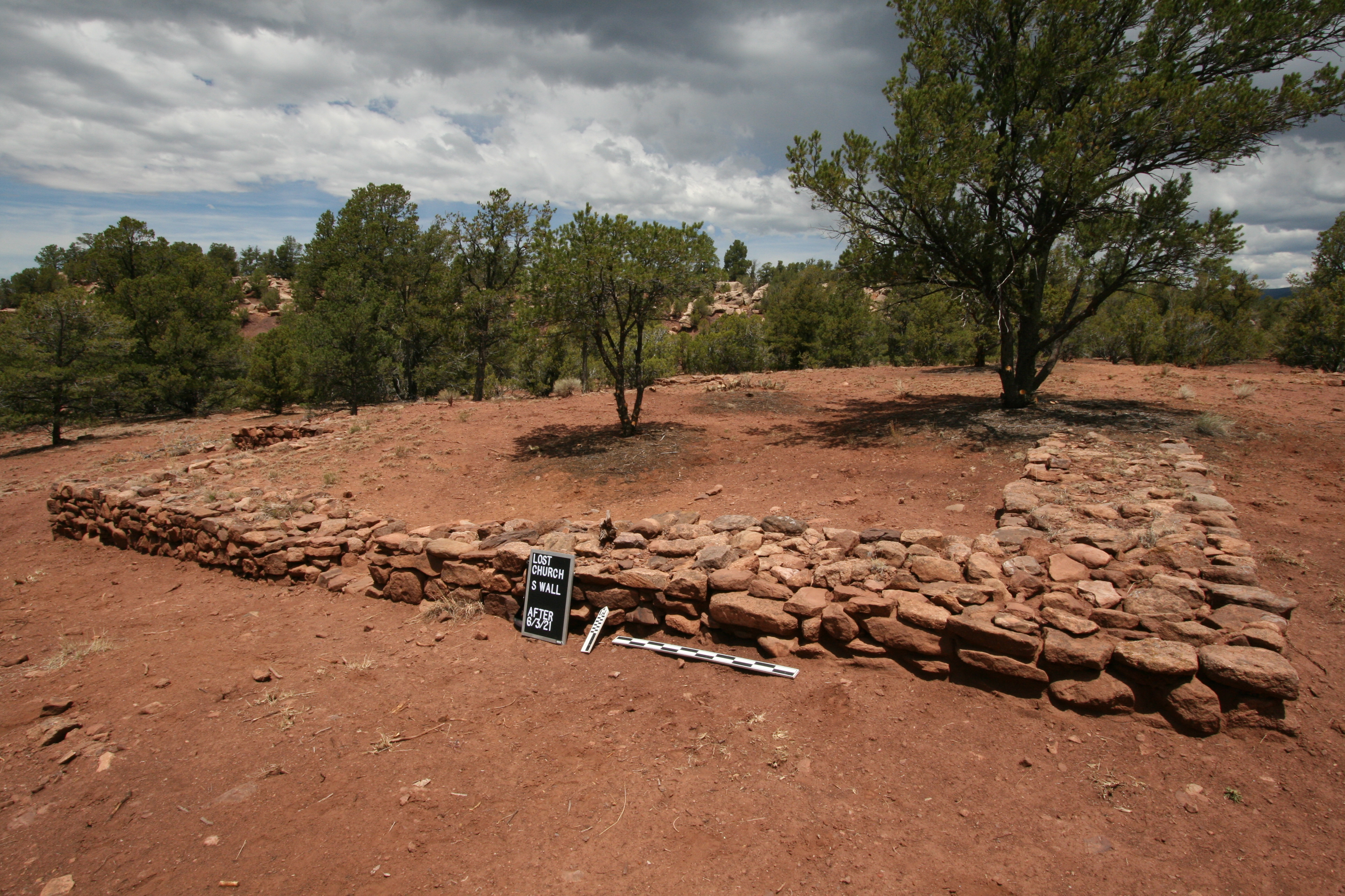 Walls, Foundation, Mission Church