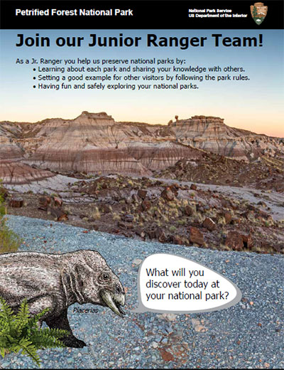 Petrified Forest Jr. Ranger Booklet Petrified Forest Jr. Ranger Booklet
