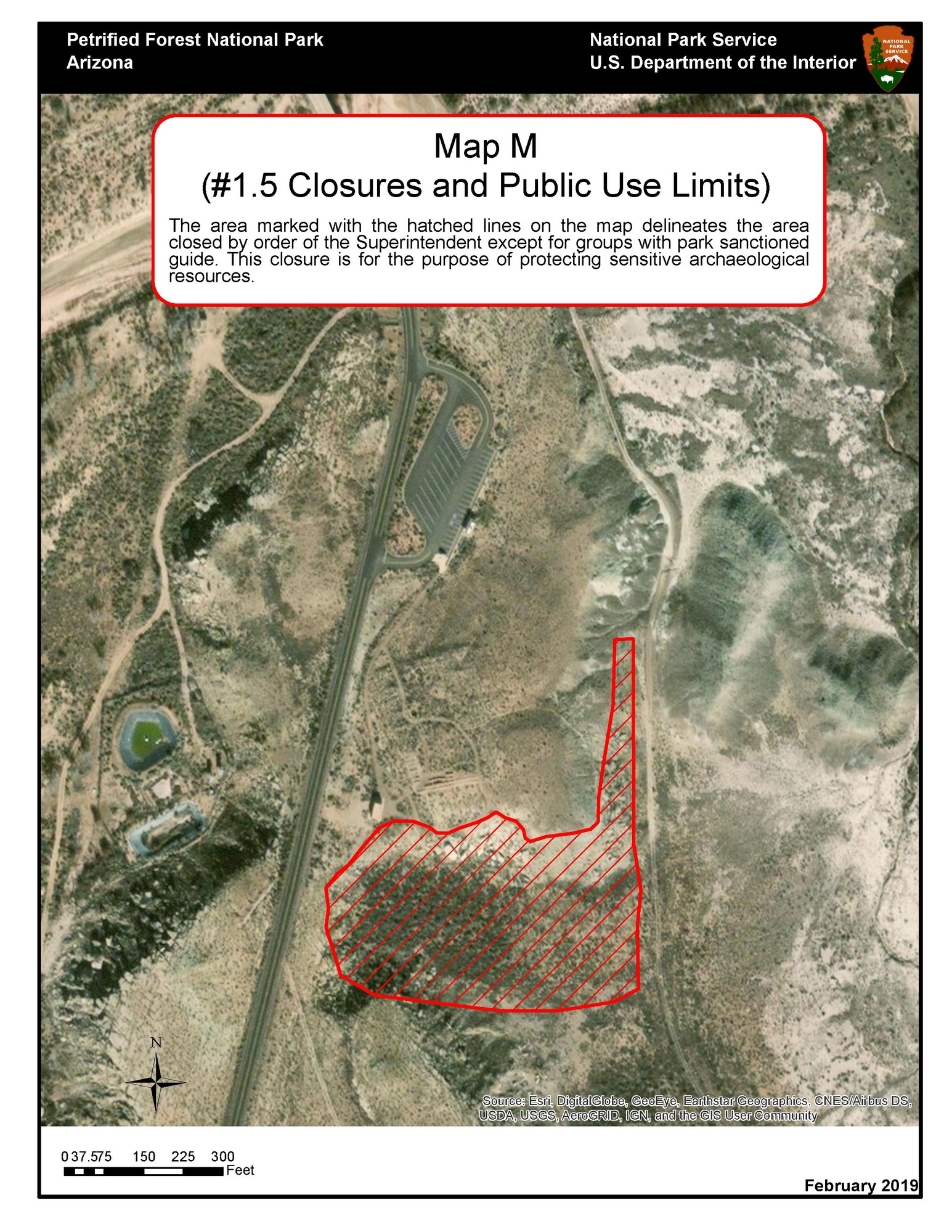 Map of part of the park