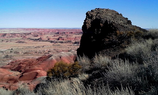 Bidahochi and Chinle Formations near Kachina Point Bidahochi and Chinle Formations near Kachina Point