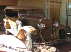 brown cadillac