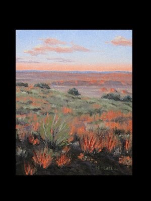 Sunset Orange Glow by Margo Mitchell