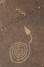 spiral petroglyph