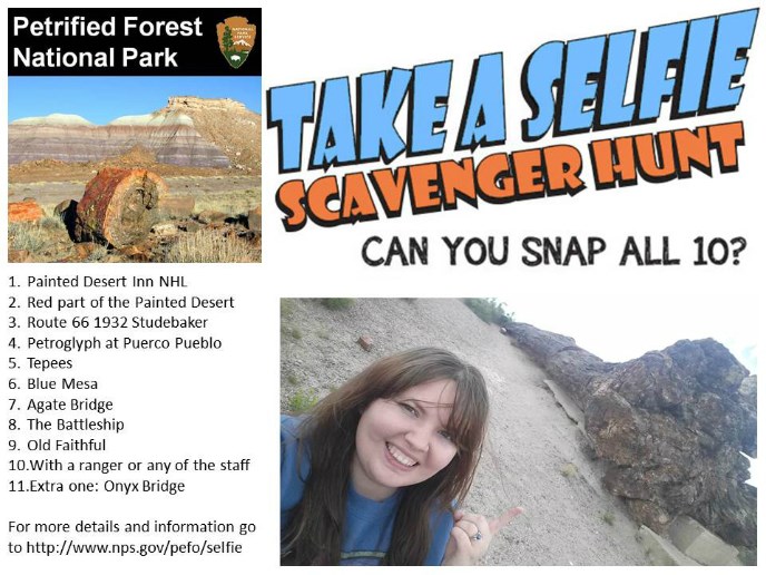 selfie scavenger hunt ad