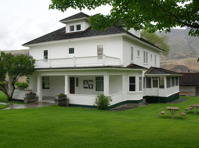A photo of the main house at Cant Ranch, home to Elizabeth Cant.
