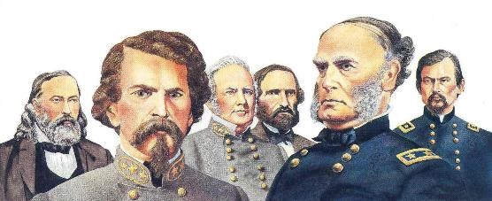 Generals of the Battle of Pea Ridge
