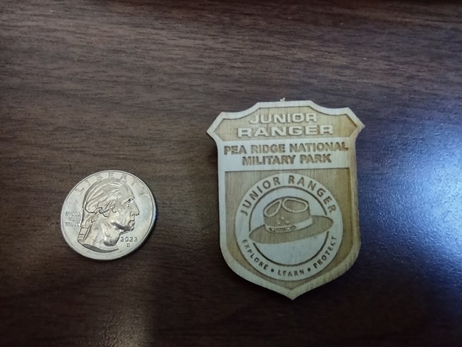 Image of Pea Ridge Junior Ranger badge