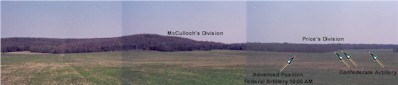 Federal Artillery at Pea Ridge