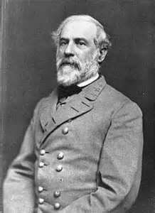 black and white photo of Robert E. Lee
