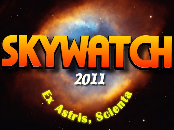 Skywatch 2011
Logo Created by Ken Damrau Skywatch 2011
Logo Created by Ken Damrau