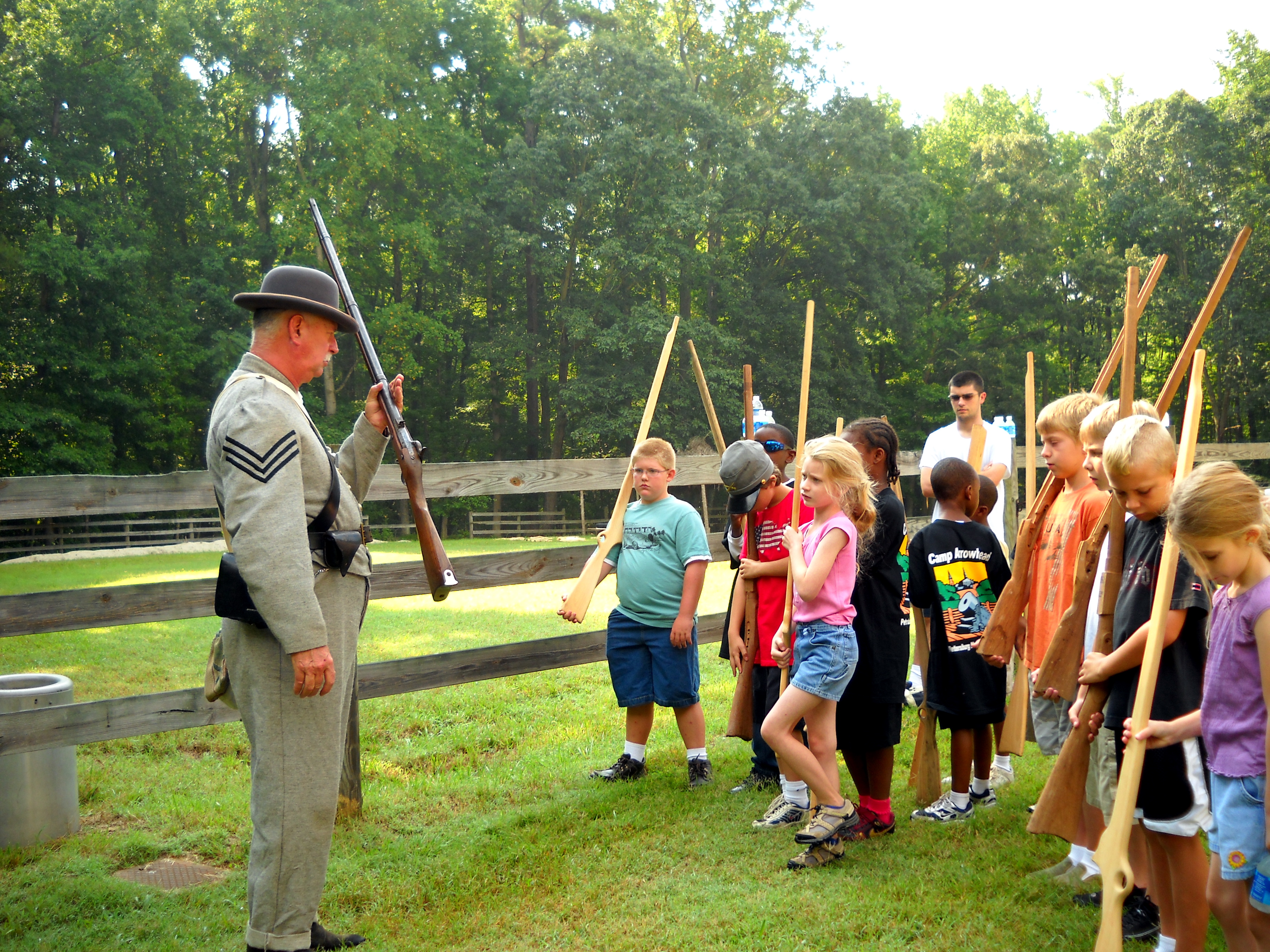 Arrowhead Day Camp 2012 Petersburg National Battlefield (U.S