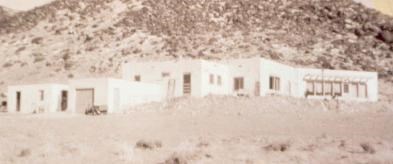 Historic photo of visitor center