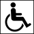Wheelchair sign