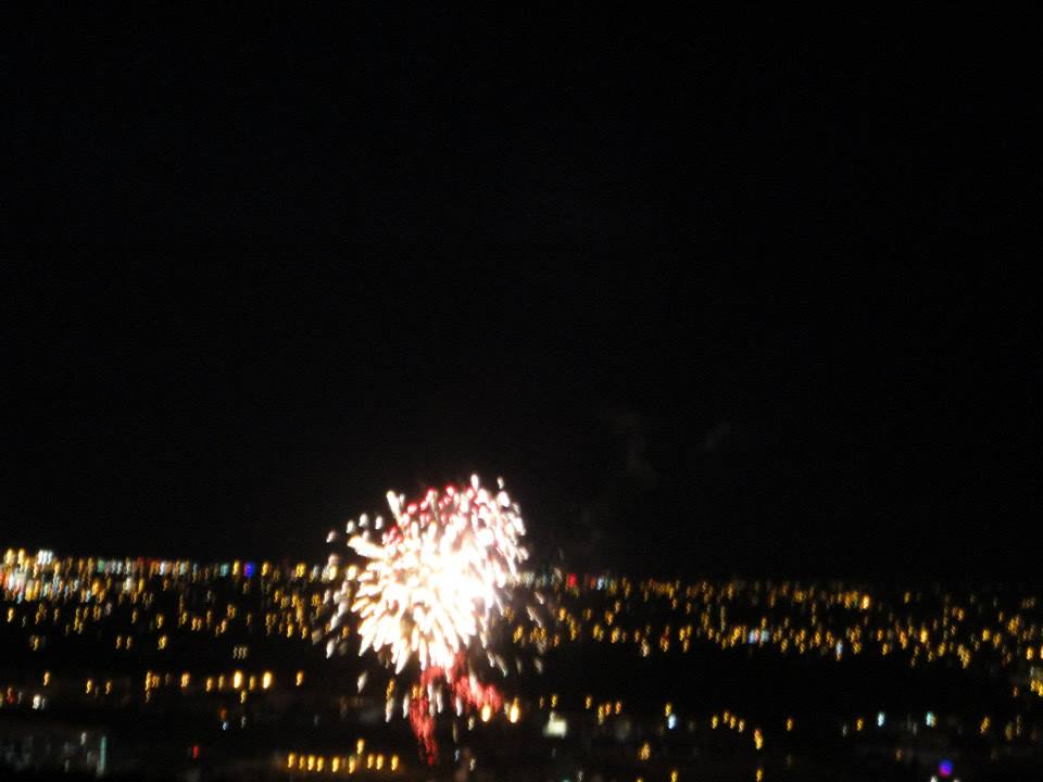 Fireworks over St. John's- Canada Day