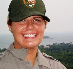 Smiling Seasonal Park Ranger Smiling Seasonal Park Ranger