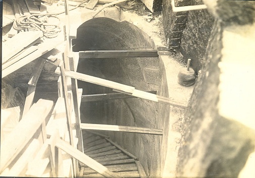 Construction photo of stairway at PEVI Construction photo of stairway at PEVI