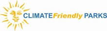 Climate Friendly Parks sun logo Climate Friendly Parks sun logo