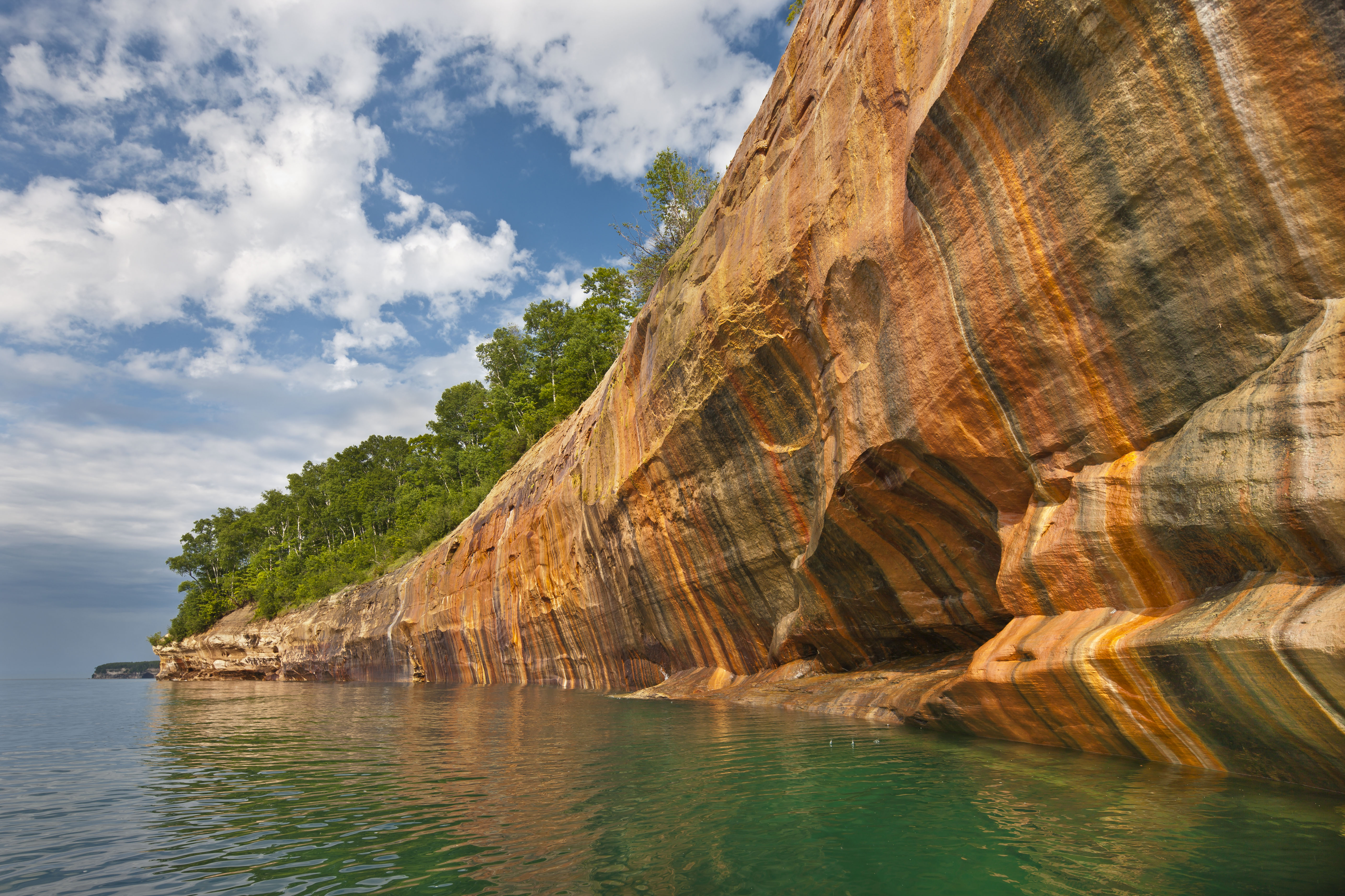 Geologic Formations - Pictured Rocks National Lakeshore (U.S. National