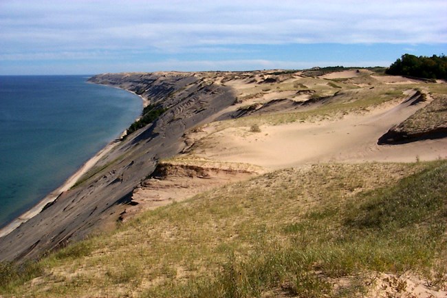 Grand Sable Banks and Dunes as seen from Log Slide Overlook