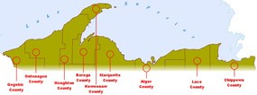 Lake Superior Shore Viewer clickable map