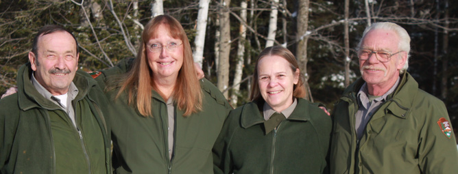 Jack Roberts, Pam Baker, Brenda St. Martin, and Bill Magli will retire in late December 2014.