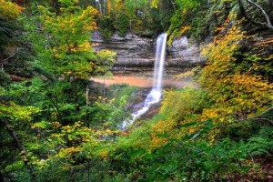 Munising Falls by Paul Petersen