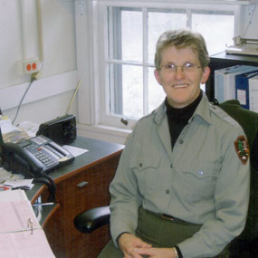 Sandra Girard, purchasing agent, Pictured Rocks National Lakeshore