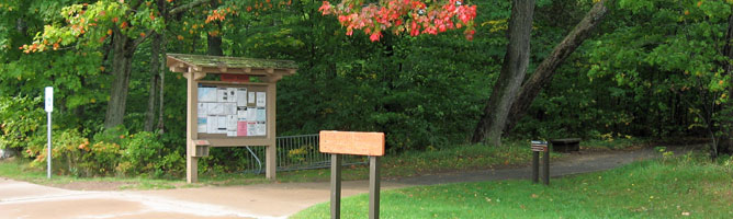 Trailhead at Sable Falls