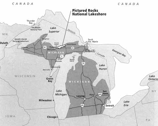 Pictured Rocks Mileage Chart