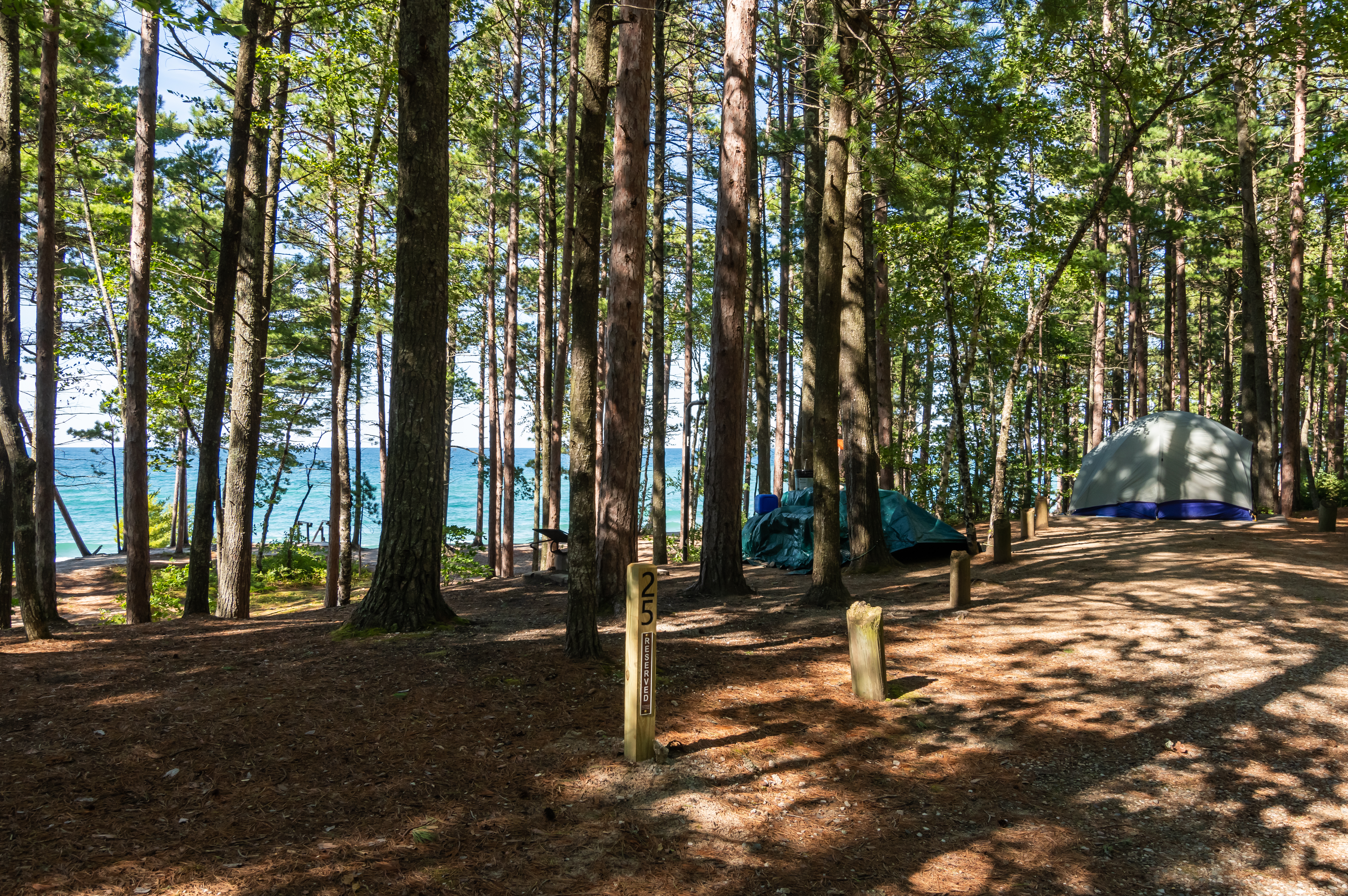 Drive In Camping Pictured Rocks National Lakeshore U.S. National Park Service