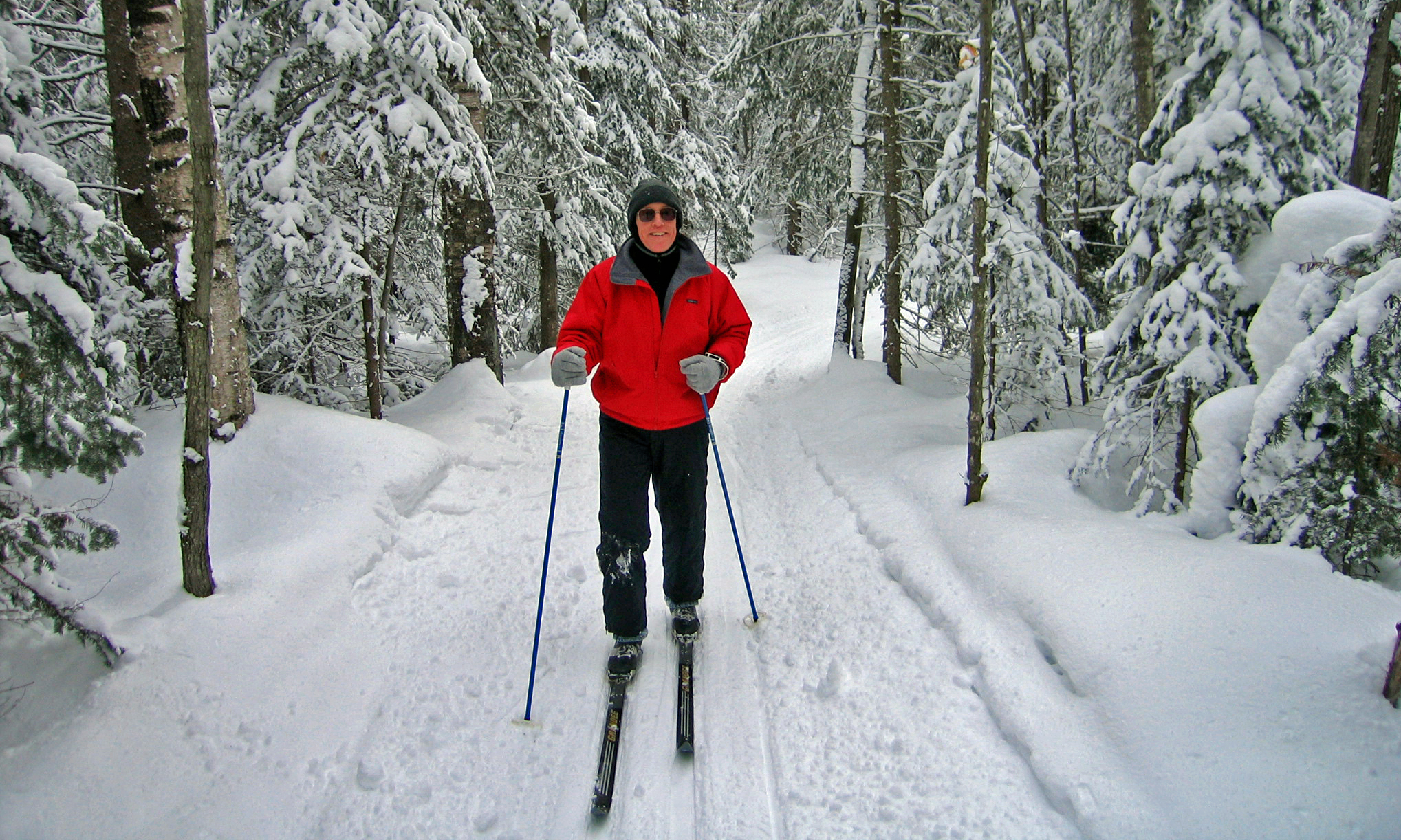 Cross discount country skiing